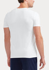 Ralph Lauren Classic Cotton Crew Neck 3 Pack T-Shirts, White