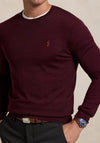 Ralph Lauren Crew Neck Sweater, Wine Heather