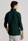 Ralph Lauren Classic Mesh Long Sleeve Polo Shirt, Forest Green Heather