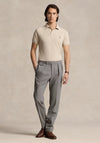 Ralph Lauren Classic Mesh Polo Shirt, Dune Heather