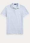 Ralph Lauren Classic Stripe Polo Shirt, Light Blue
