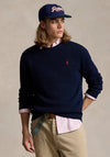 Ralph Lauren Cotton Crew Neck Jumper, Hunter Navy