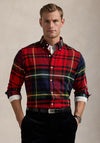 Ralph Lauren Plaid Flannel Shirt, Red & Yellow Multi