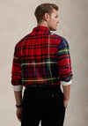 Ralph Lauren Plaid Flannel Shirt, Red & Yellow Multi