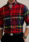 Ralph Lauren Plaid Flannel Shirt, Red & Yellow Multi