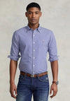 Ralph Lauren Slim Fit Gingham Oxford Shirt, Royal Blue