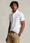 Ralph Lauren The Iconic Mesh Polo Shirt, White