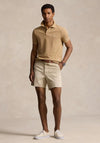 Ralph Lauren Classic Mesh Polo Shirt, Tan