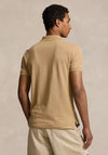 Ralph Lauren Classic Mesh Polo Shirt, Tan