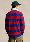 Ralph Lauren The Iconic Rugby Polo Shirt, Red & Blue