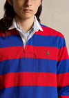 Ralph Lauren The Iconic Rugby Polo Shirt, Red & Blue