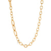 Rebecca Diva Chanel Ethnic Mix Necklace, Gold