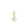 Rebecca My World CZ Charm, Gold