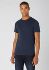 Remus Uomo Cotton Stretch T-Shirt, Navy