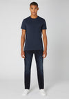 Remus Uomo Cotton Stretch T-Shirt, Navy