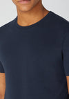 Remus Uomo Cotton Stretch T-Shirt, Navy