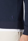 Remus Uomo Half Zip Sweatshirt, Navy