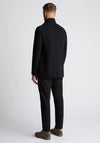 Remus Uomo Jonah Wool-Blend Tailored Coat, Black