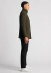 Remus Uomo Jonah Wool Rich Overcoat, Green