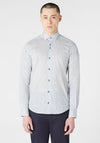 Remus Uomo Kirk Slim Fit Shirt, White & Blue