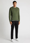 Remus Uomo Tapered Fit Merino Wool Blend Sweater, Green