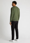 Remus Uomo Tapered Fit Merino Wool Blend Sweater, Green