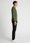 Remus Uomo Tapered Fit Merino Wool Blend Sweater, Green