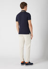 Remus Uomo Tipped Collar Polo Shirt, Navy