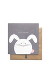 Bold Bunny Hoppy Birthday Card