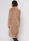 Rino & Pelle Saami Long Faux Fur Coat, Sand