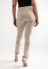 Robell Rose Knit Slim Leg Trousers, Beige