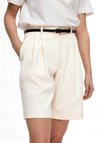 Selected Femme Selfina Tailored Shorts, Birch