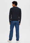 Selected Homme Dane Knit Sweater, Navy