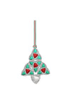 Newbridge Green & Red Celtic Christmas Tree Decoration