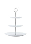 Maxwell & Williams White Basics 3-Tiered Cake Stand