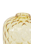 Light & Living Carino Glass Vase, Amber