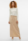 SOMETHINGNEW Alicia Parachute Maxi Skirt, Brazilian Sand