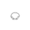 ChloBo Chunky Twist Ring, Silver