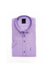 Andre Oslo Short Sleeve Shirt, Purple