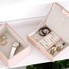 Stackers Small Jewellery Box, Blush & Rose Gold