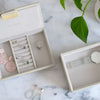 Stackers Small Jewellery Box, Oatmeal