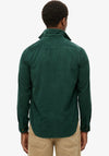 Superdry Trailsman Corduroy Workwear Shirt, Pine Green