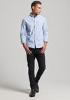 Superdry Cotton Oxford Shirt, Classic Blue