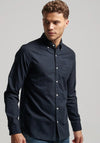 Superdry Cotton Oxford Shirt, Eclipse Navy