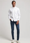 Superdry Cotton Oxford Shirt, Optic White