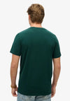 Superdry Duo Vintage Logo T-Shirt, Dark Pine Green