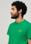 Superdry Essential Logo Embroidered T-Shirt, Drop Kick Green