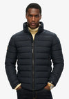 Superdry Fuji Embroidered Padded Jacket, Eclipse Navy