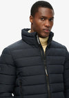 Superdry Fuji Embroidered Padded Jacket, Eclipse Navy