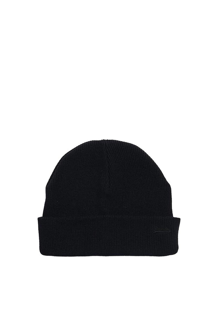 Superdry Vintage Logo Beanie Eclipse Navy